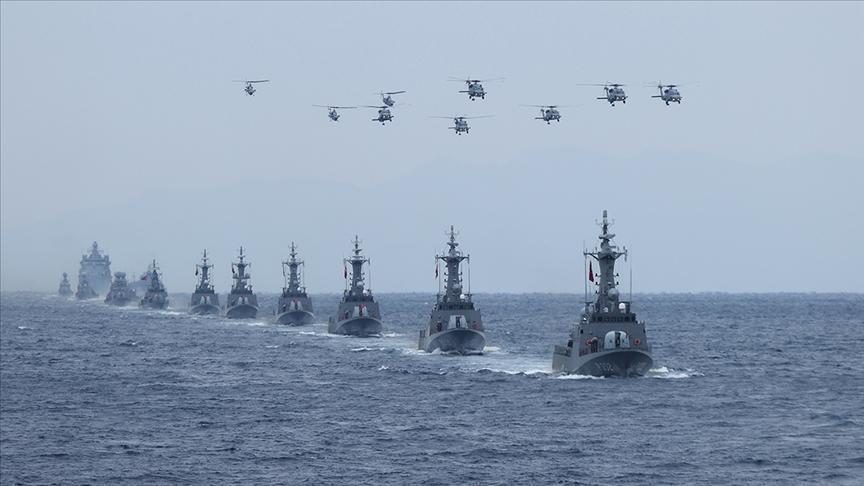 Turkish navy begins large-scale military drill