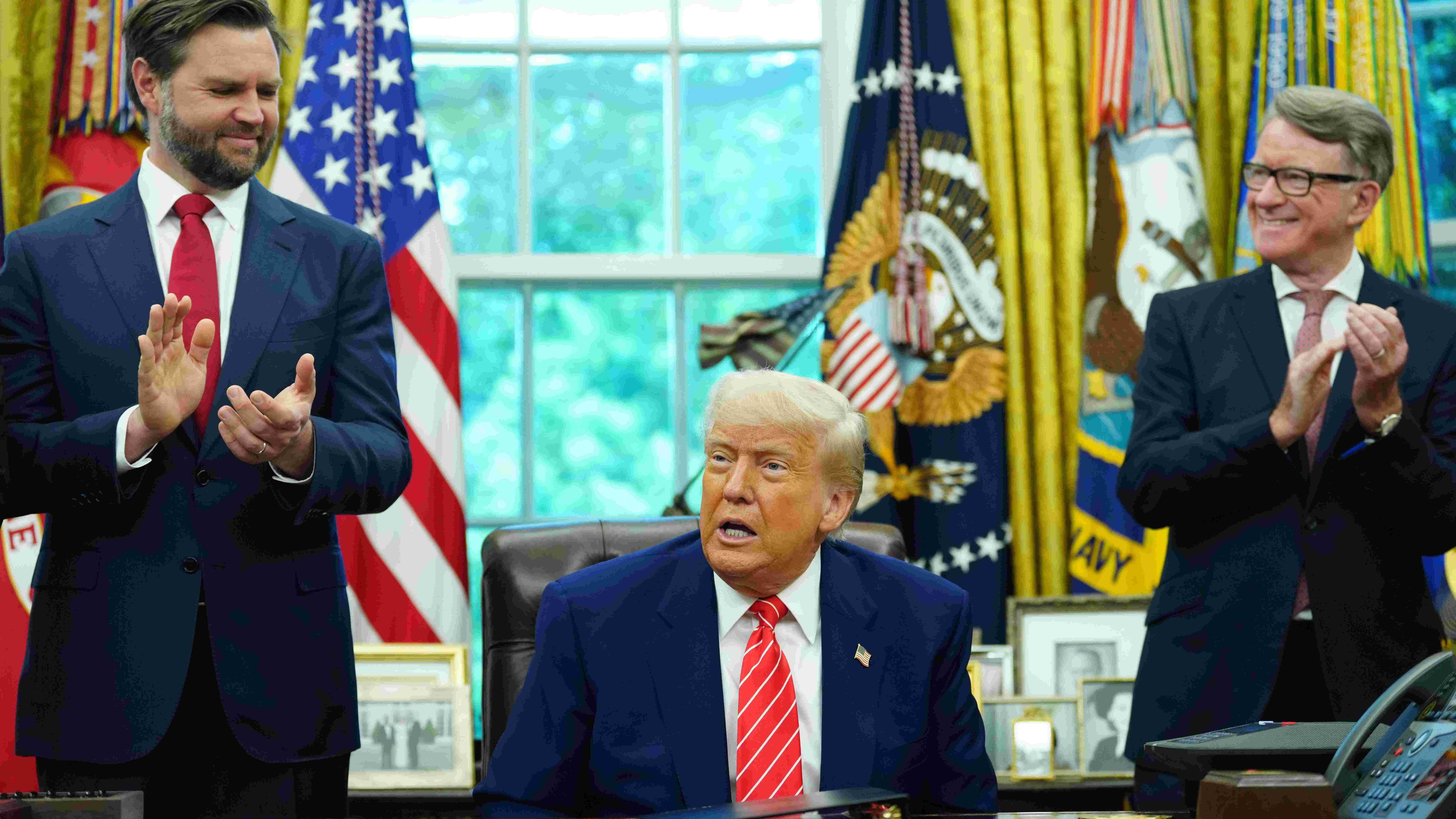Trump unveils UK trade deal, first since tariff blitz