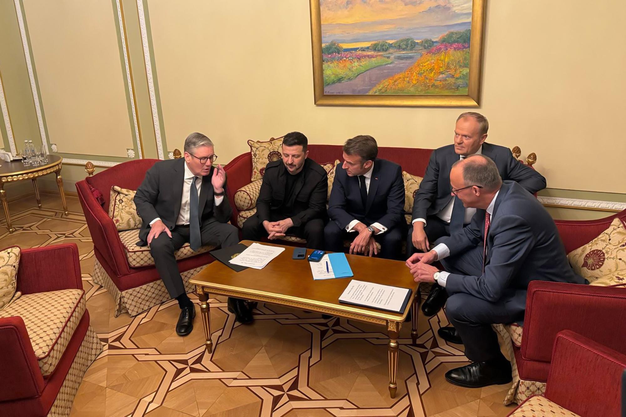 Ukraine, Europe allies seek 30-day Russia truce starting Monday