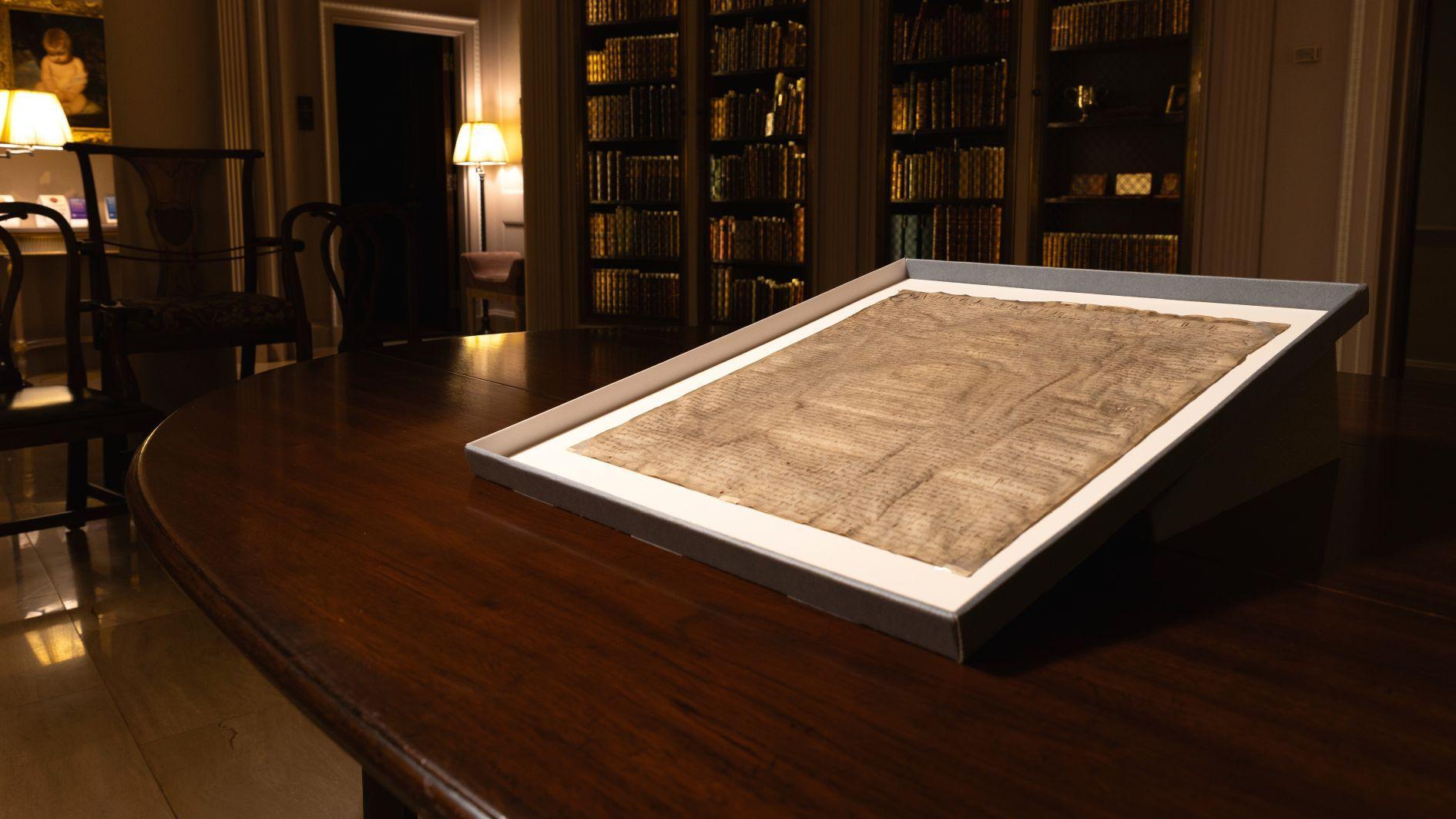 Harvard Magna Carta copy is actually rare original