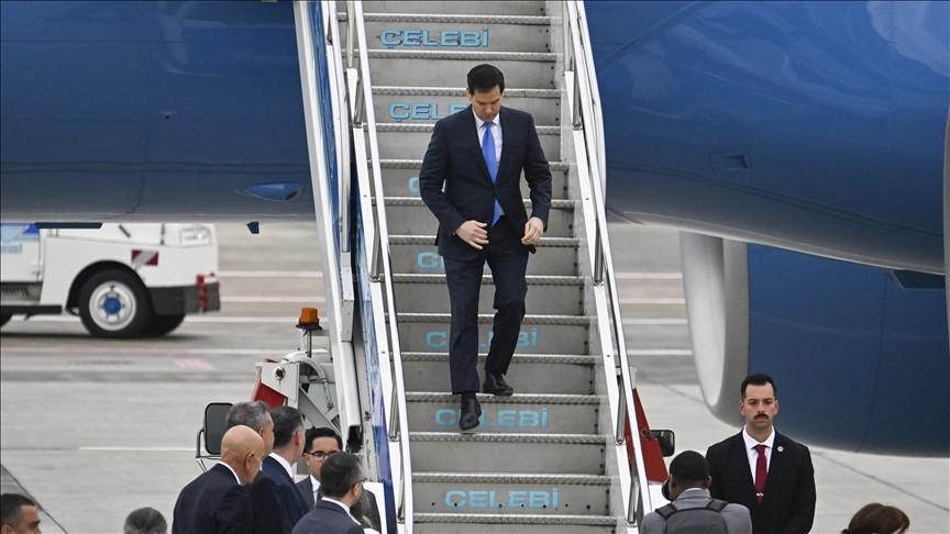 Rubio arrives in Istanbul to attend Russia-Ukraine peace negotiations