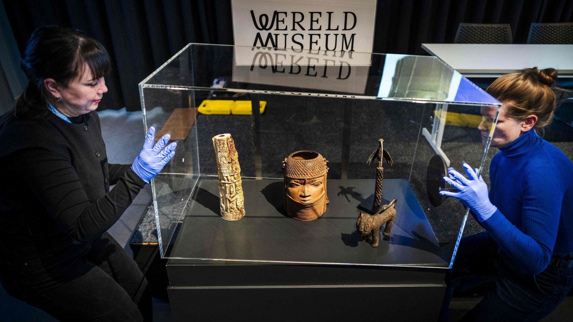 Dutch museum removes priceless Benin Bronzes