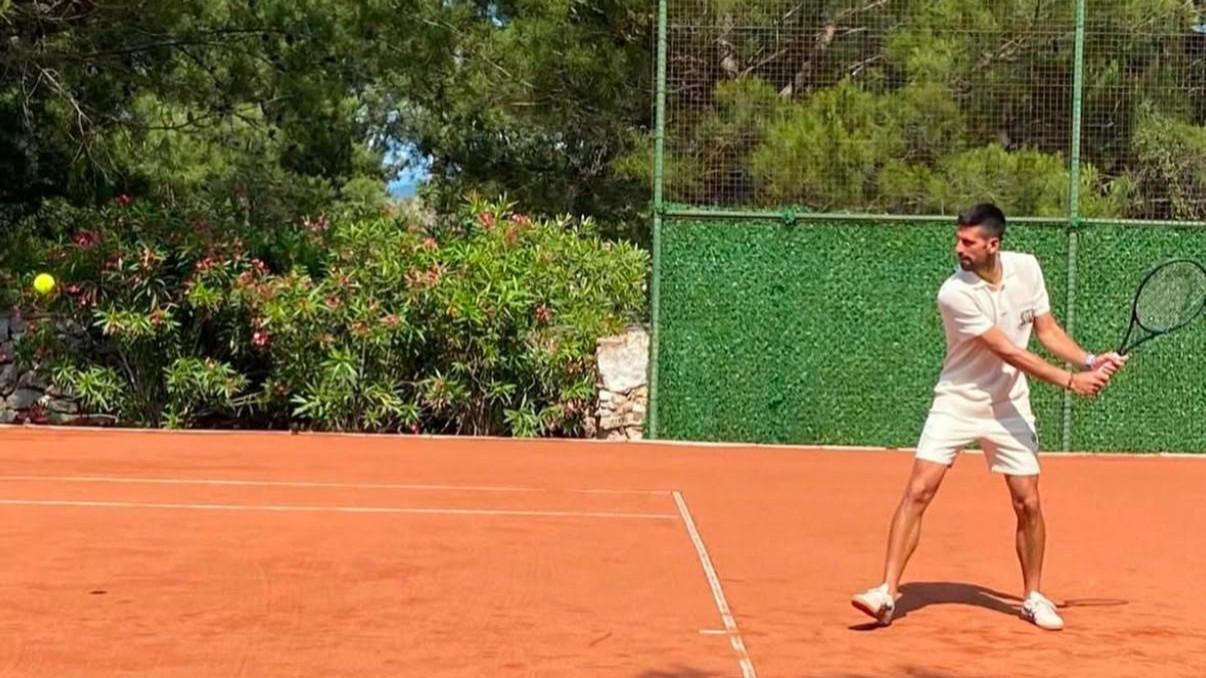 Renowned tennis player Djokovic attends event in Bodrum