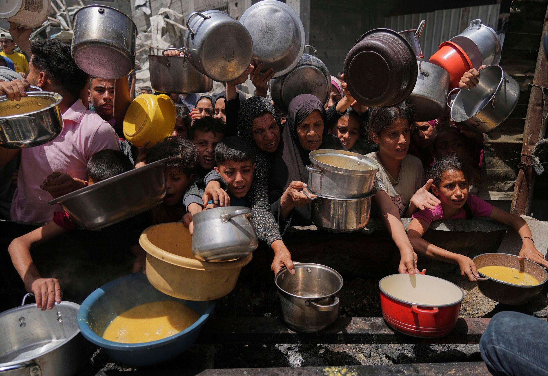 Starvation-related deaths in Gaza as Israel lets minimal aid in