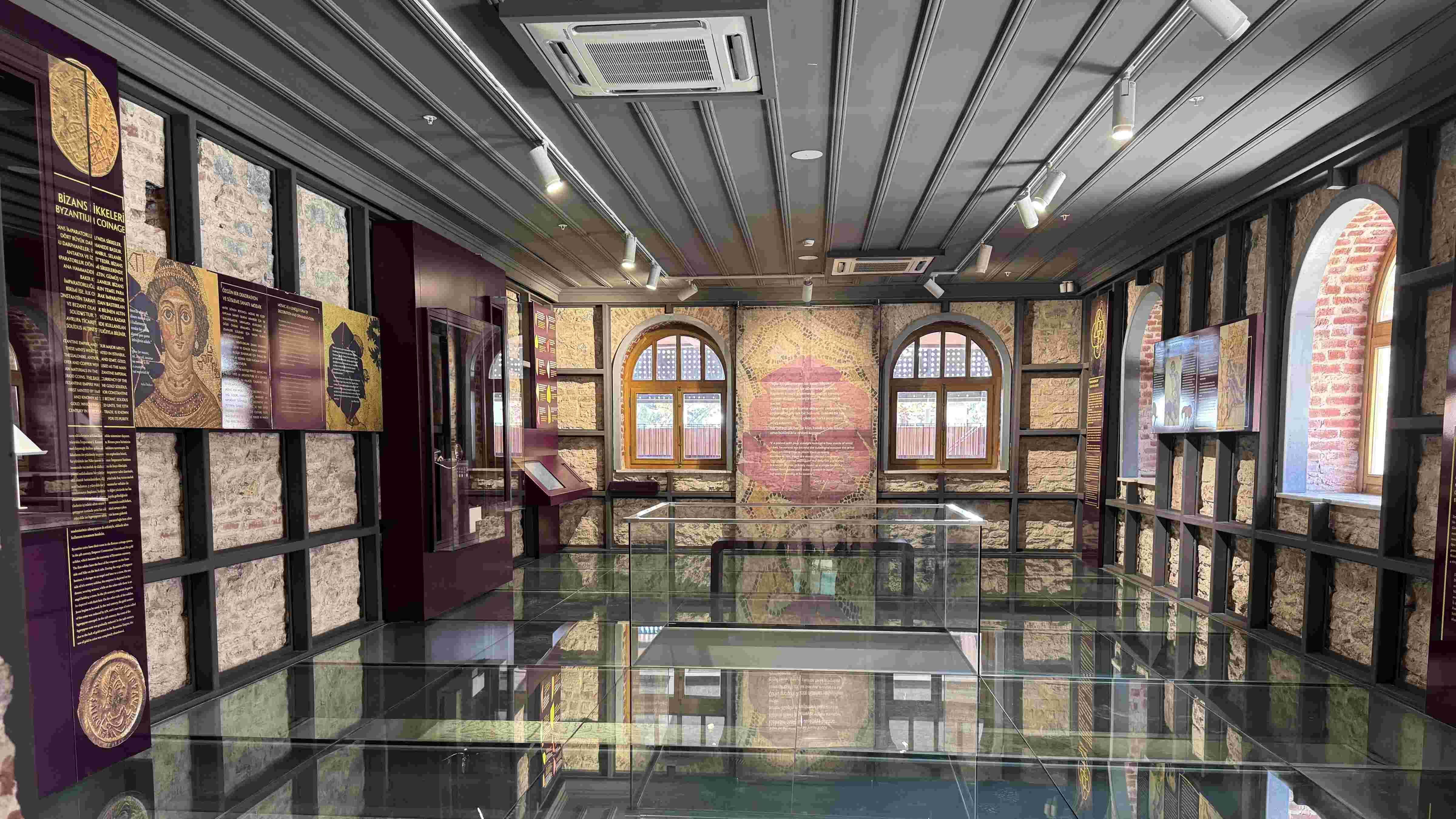 Historic mosaic area serves as museum