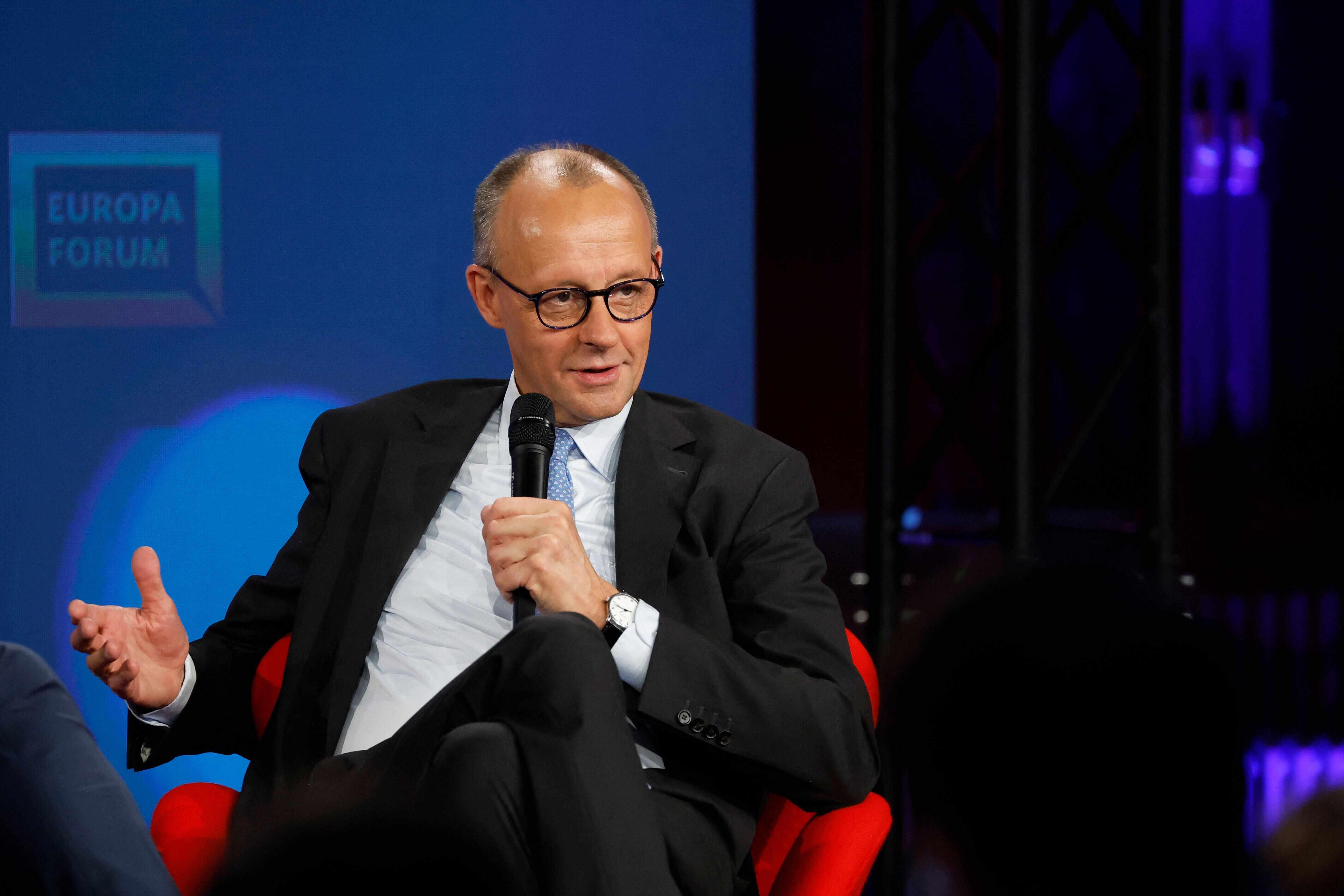 Putin views Ukraine talks offers as sign of weakness: Merz