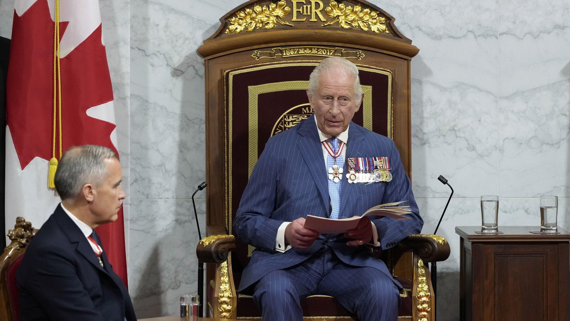 King Charles says Canada strong and free