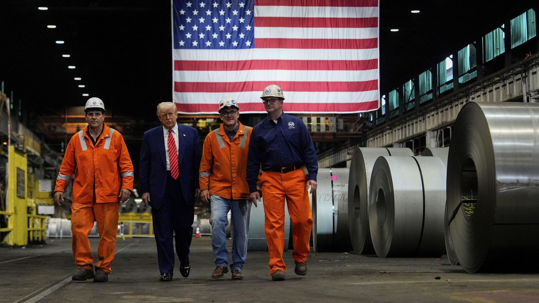 Trump’s tariff on aluminum and steel draws ire from EU