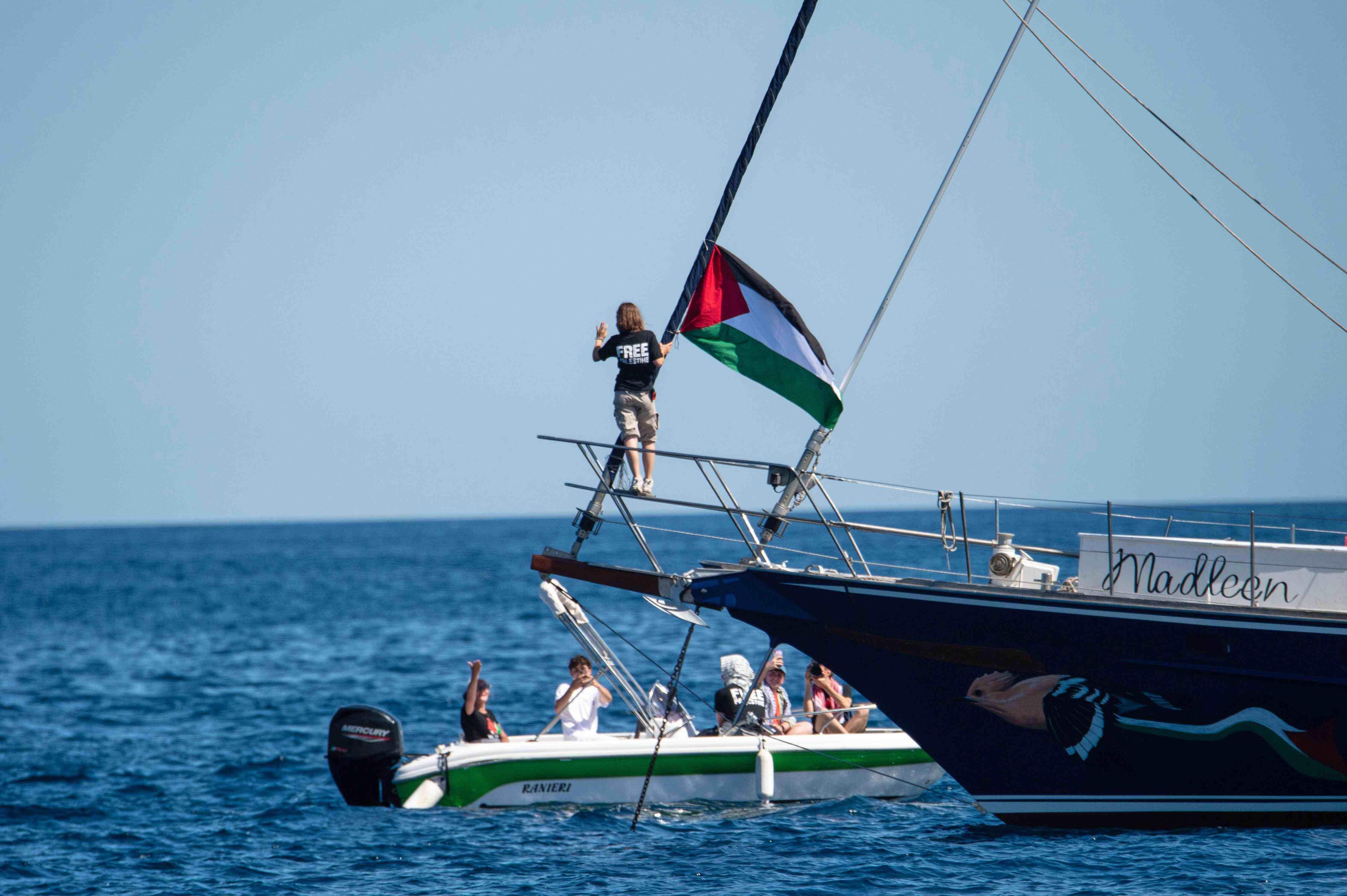 Climate activist Greta Thunberg joins aid ship sailing to Gaza