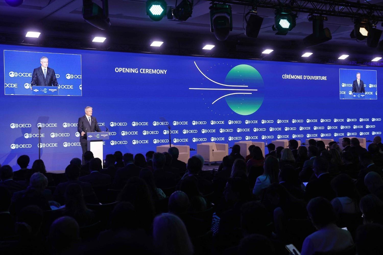 US doubles steel, aluminum tariffs as OECD ministers gather