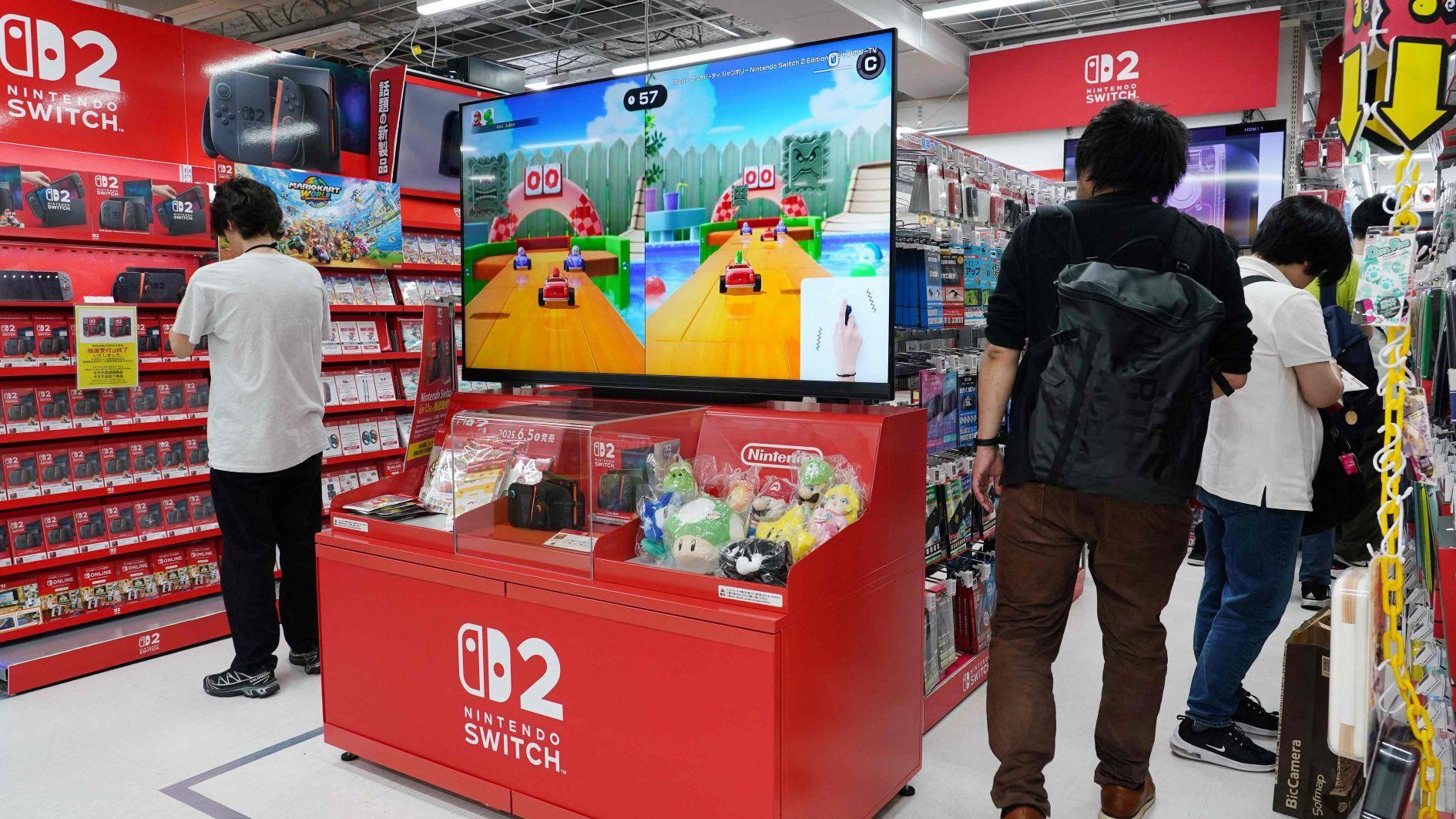 Gamers get hold of Nintendos hotly awaited Switch 2