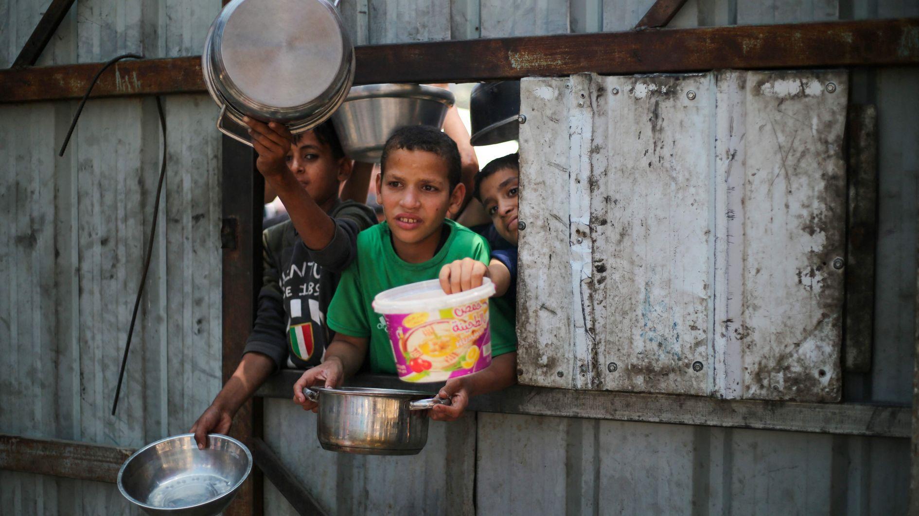 Gazans mark somber Eid al-Adha in shadow of famine, deadly attacks