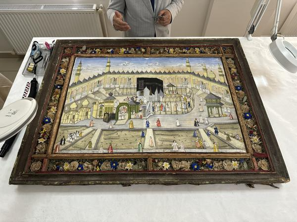 Rare depiction of Kaaba unearthed at Topkapı Palace