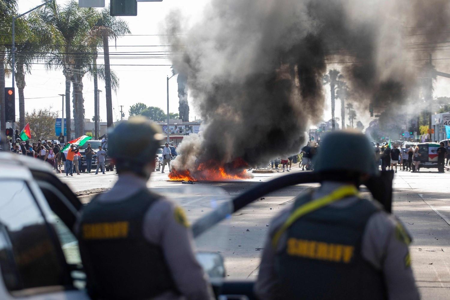 Trump sends military force to LA over immigration protests