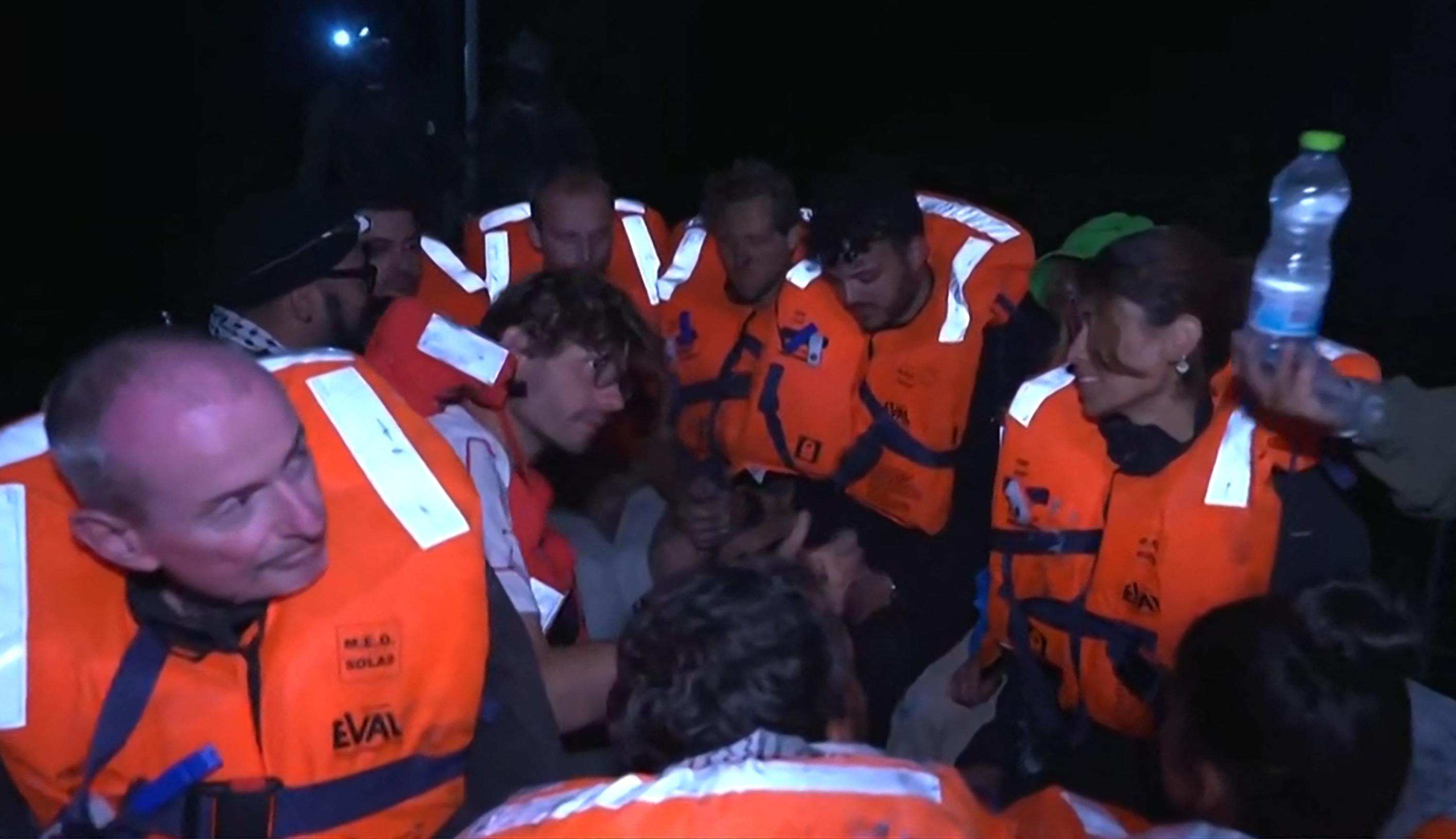 Gaza-bound aid ship arrives at Israels Ashdod Port, activists onboard detained