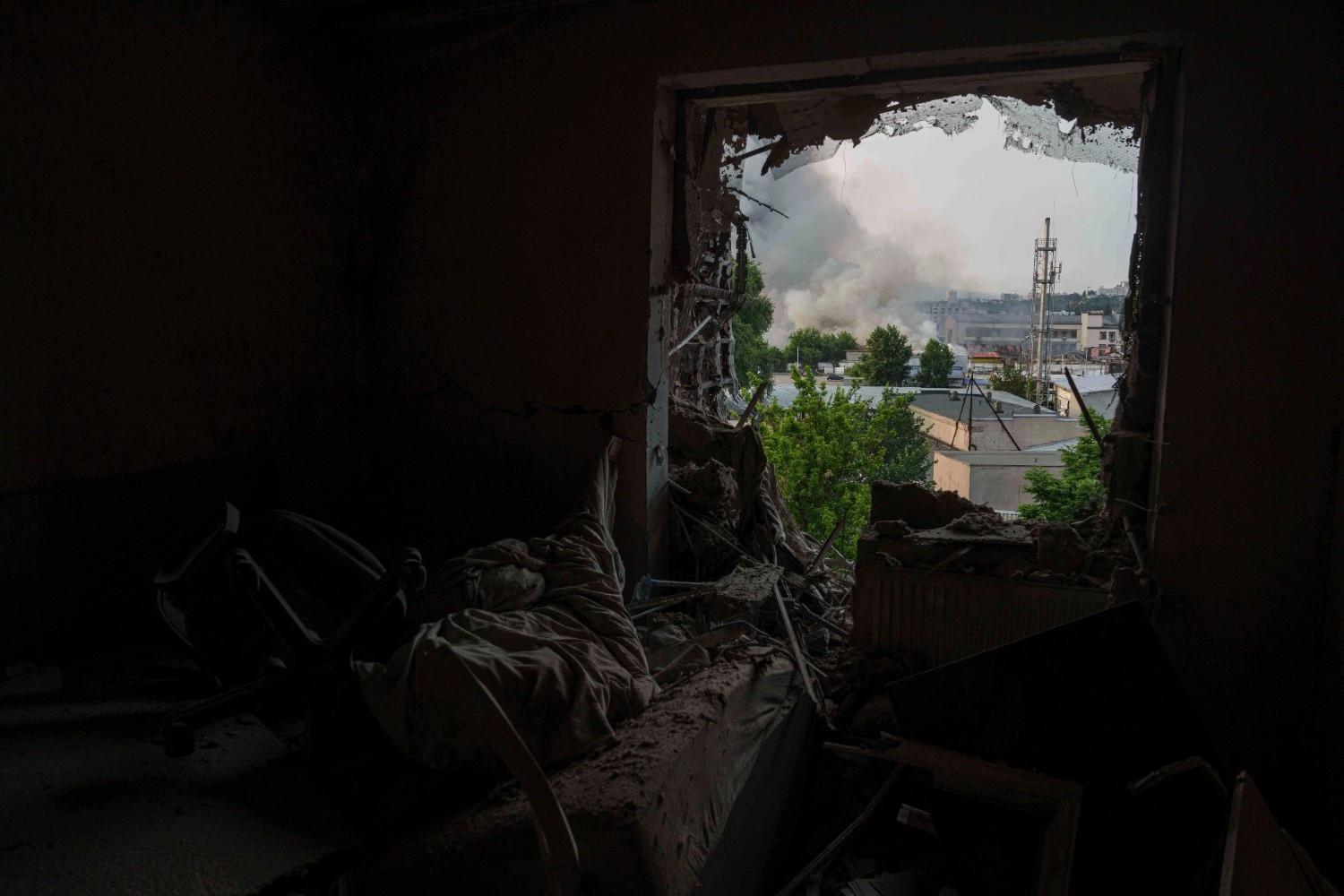 Ukraine says Russian strikes hit Kiev, Odesa, killing three