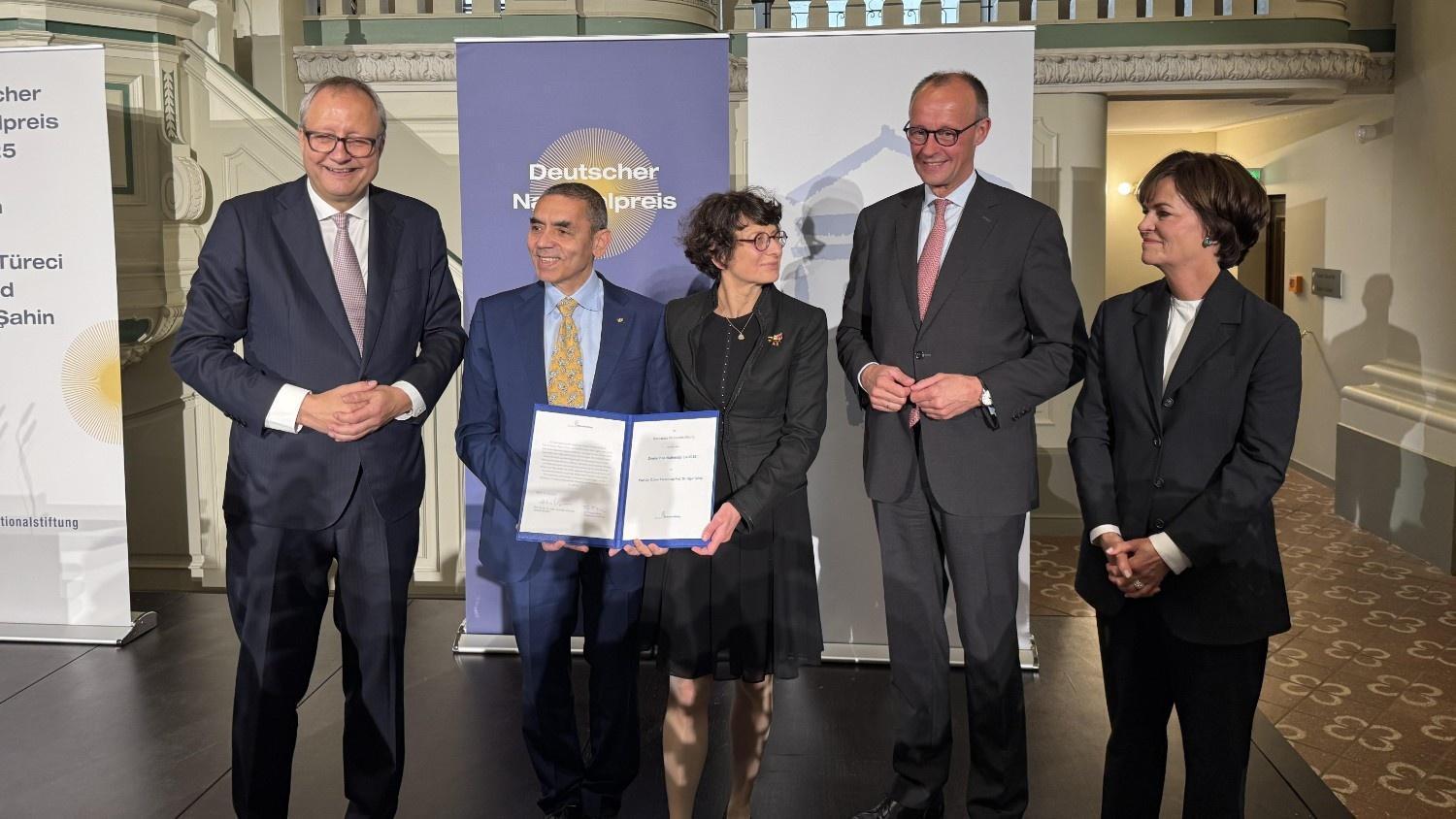 BioNTech founders receive German National Prize