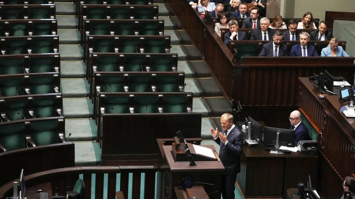 Polish PM survives vote of confidence as he bids to reassert control