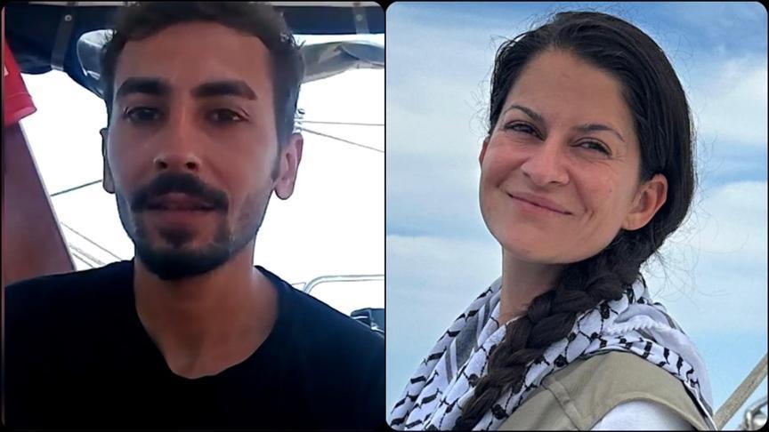 Turkish activists on Gaza aid boat leave Israel