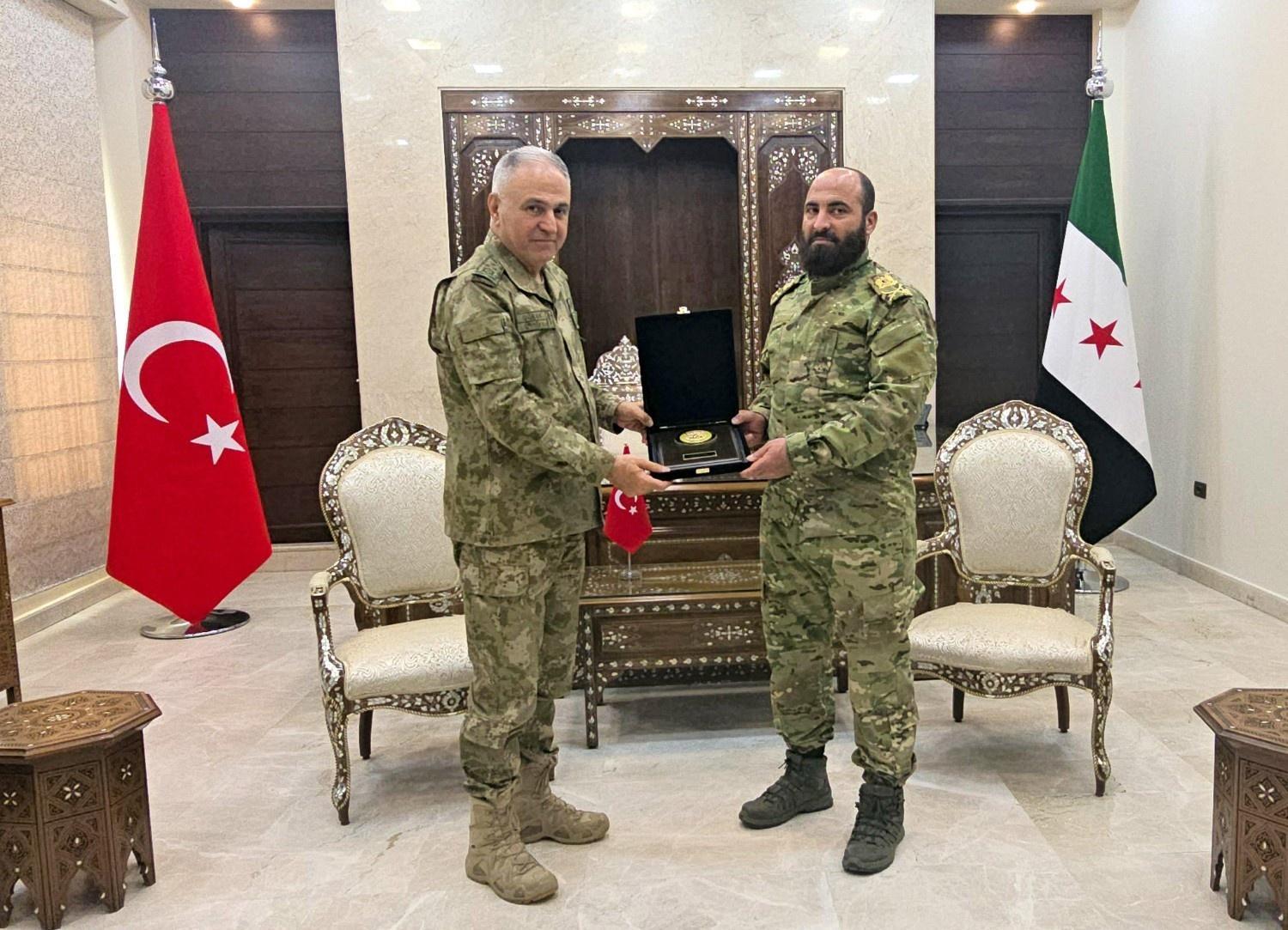 Top military officer visits Syria for high-level talks