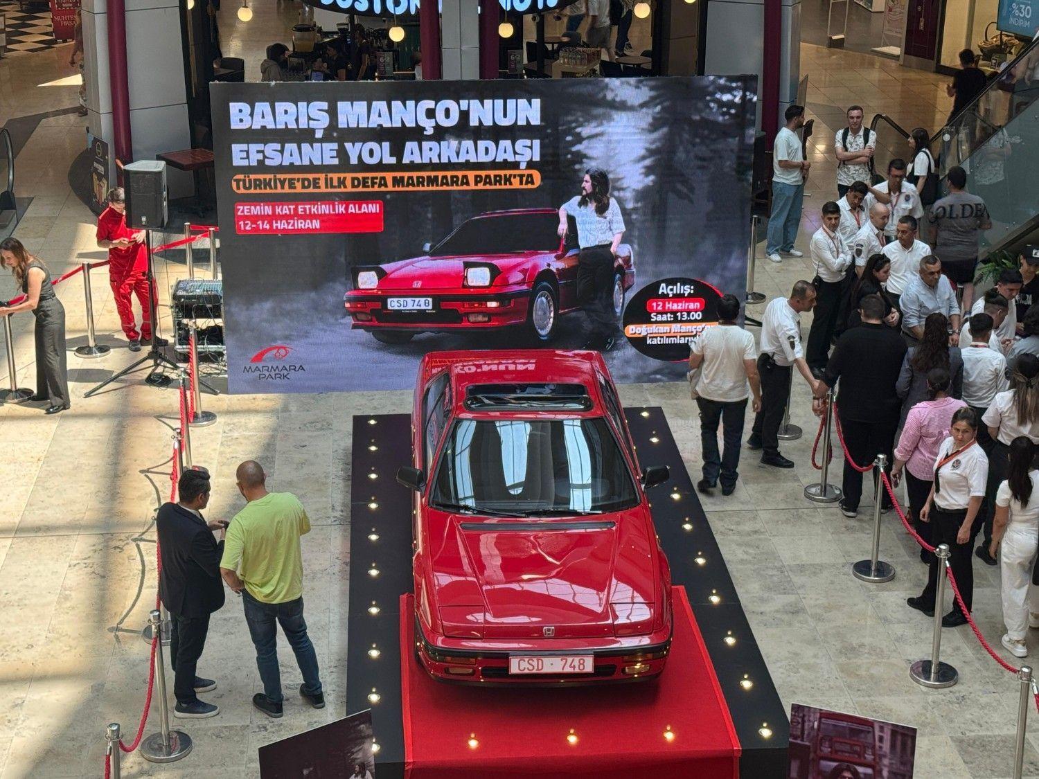 Turkish rock legend Manço’s car displayed in Istanbul for first time