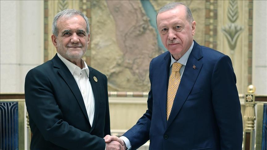 Türkiye ready to help de-escalate Israel-Iran conflict, Erdoğan tells Pezeshkian