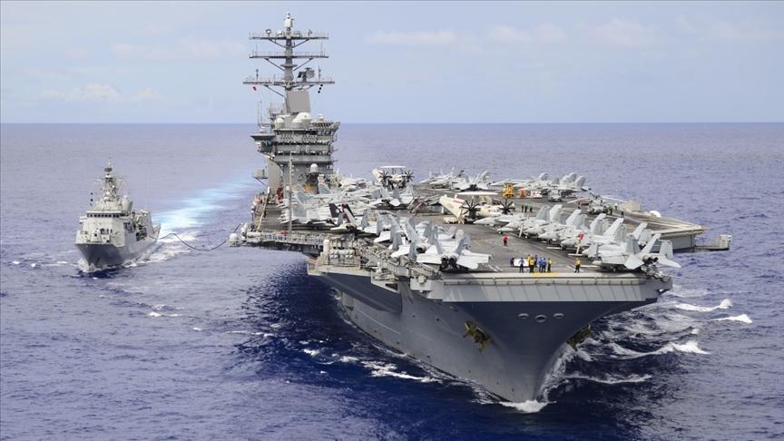 US warship reported heading toward Mideast as Iran, Israel fight