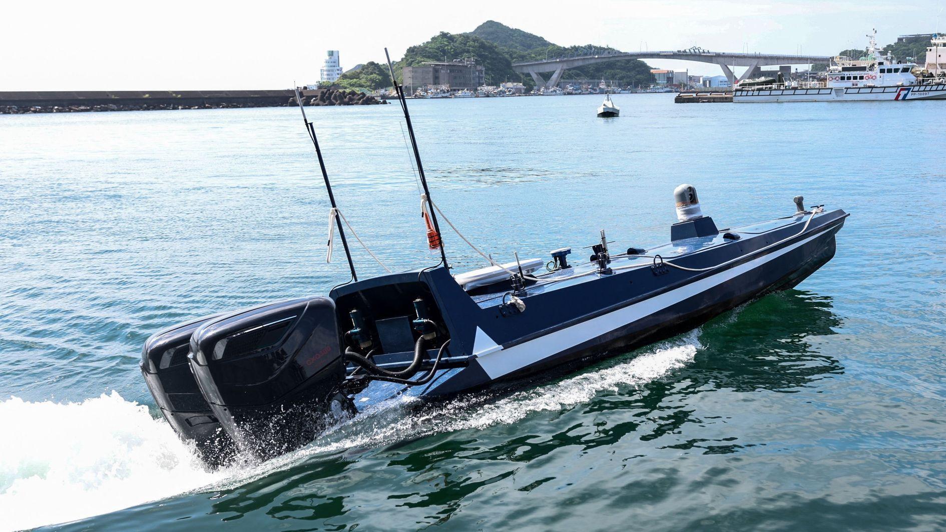 Taiwan tests sea drones as China keeps up military pressure