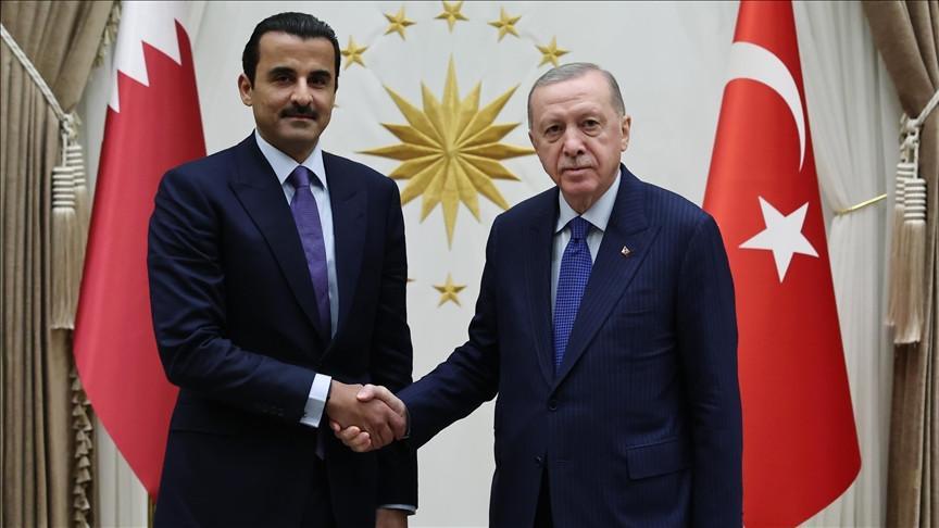 Erdoğan, Qatari emir discuss Israel-Iran conflict