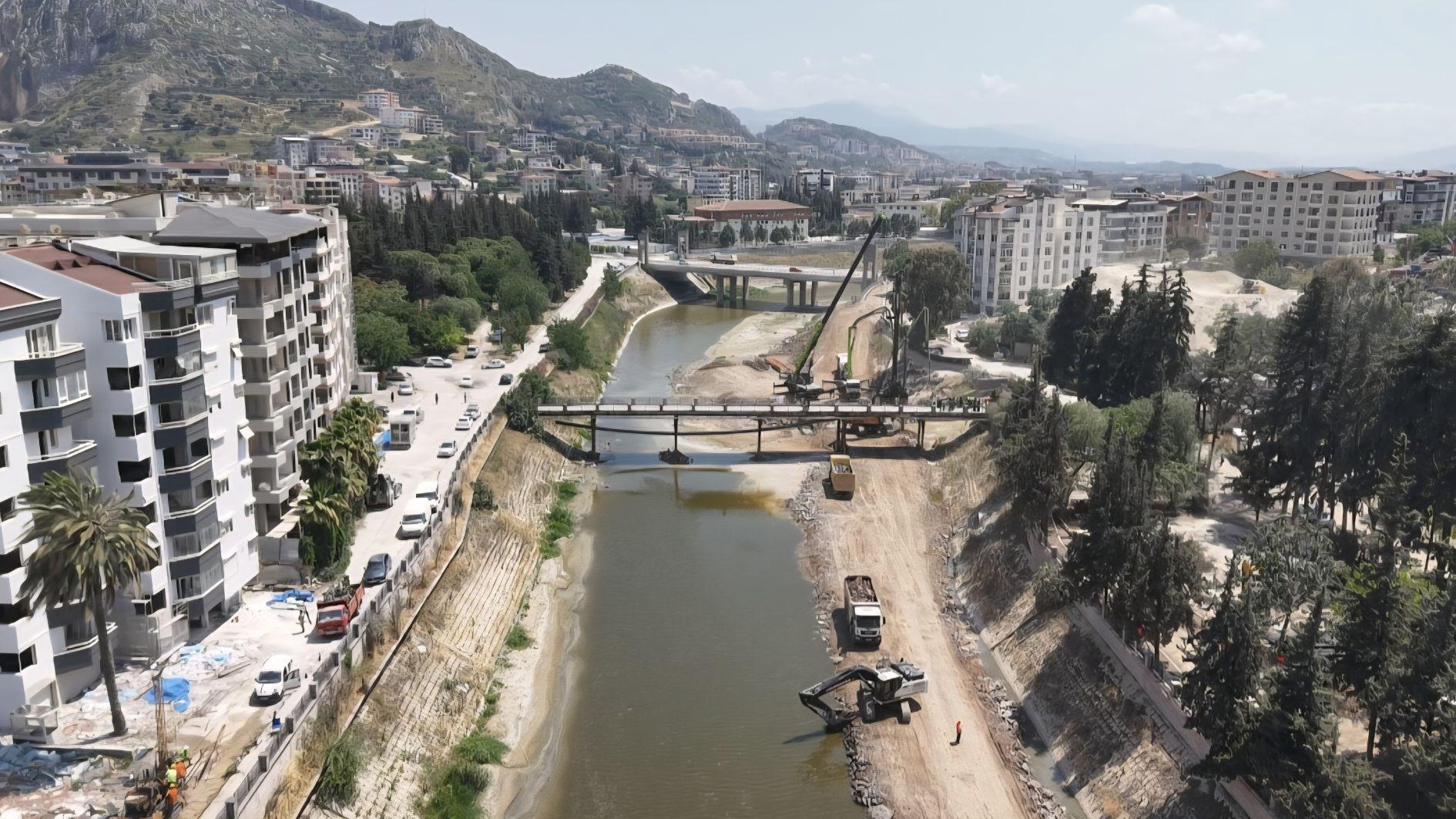 Rehabilitation project launched for quake-damaged Asi River in Hatay