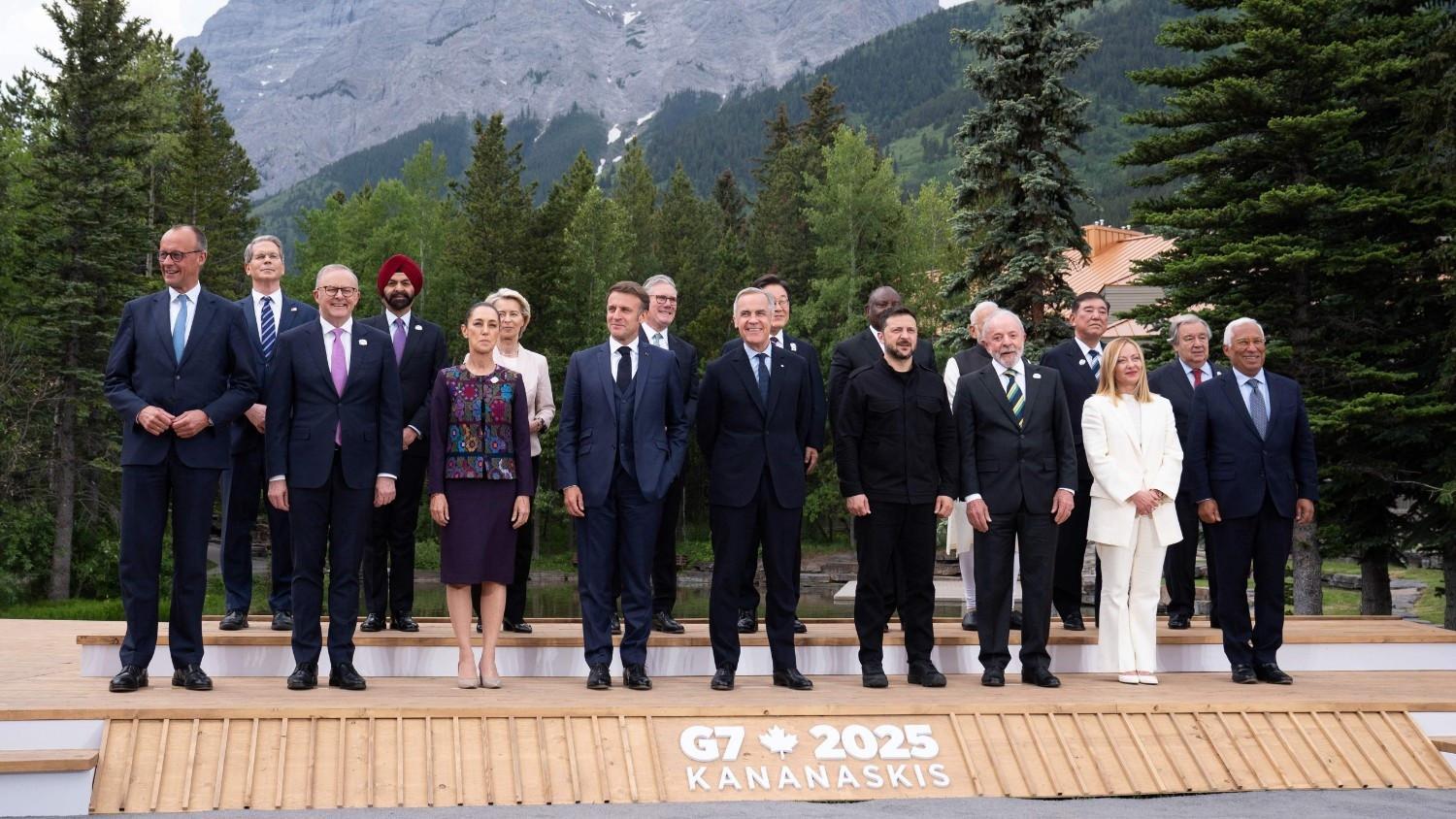 G7 summit minus Trump rallies behind Ukraine