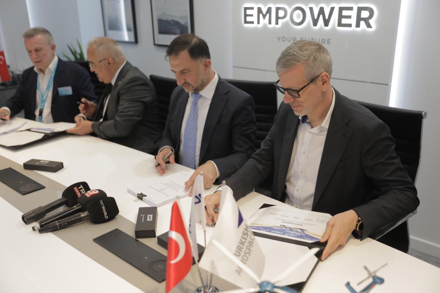 TUSAŞ inks new deals with Airbus at Paris Air Show
