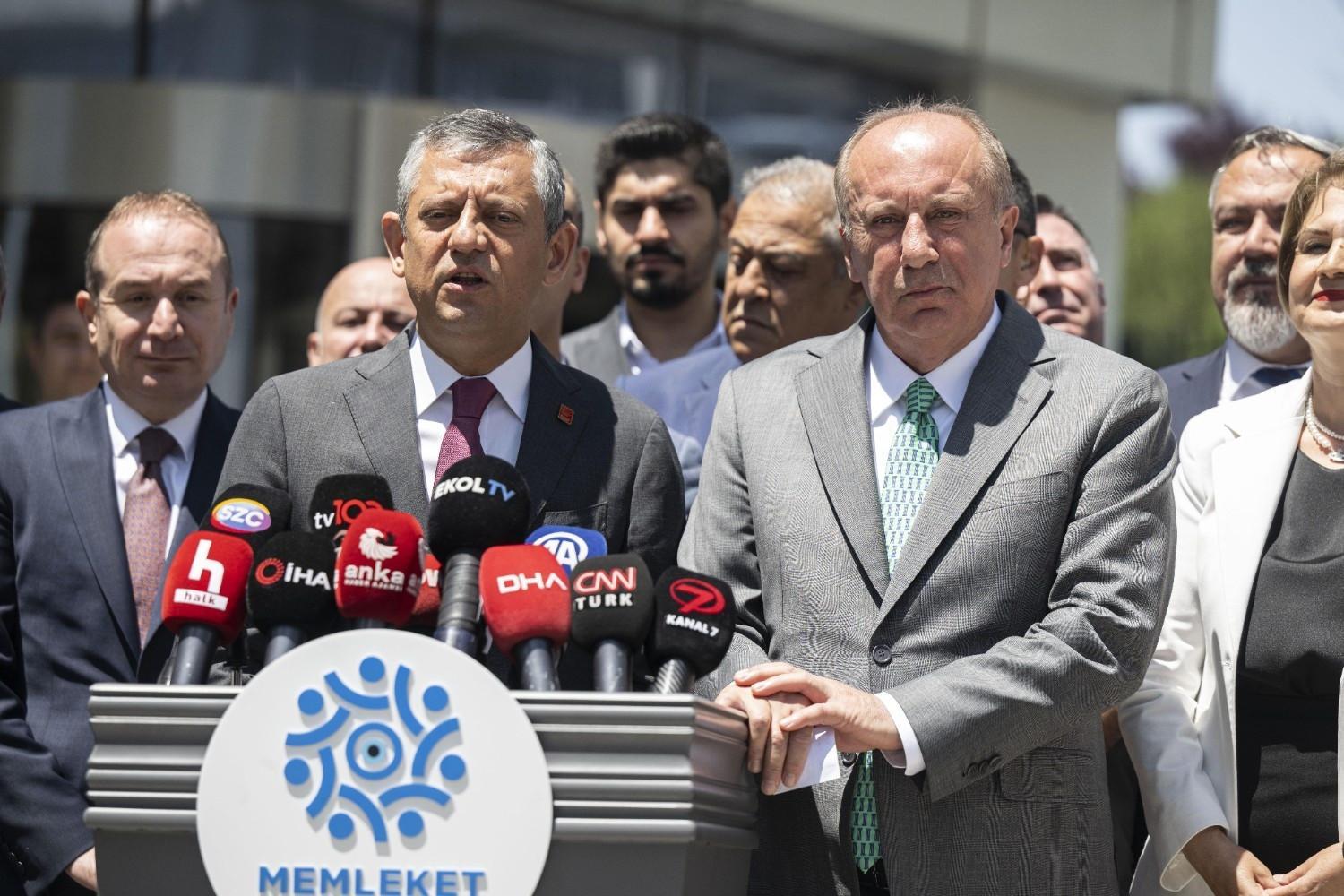 CHP leader invites İnce to return to party fold