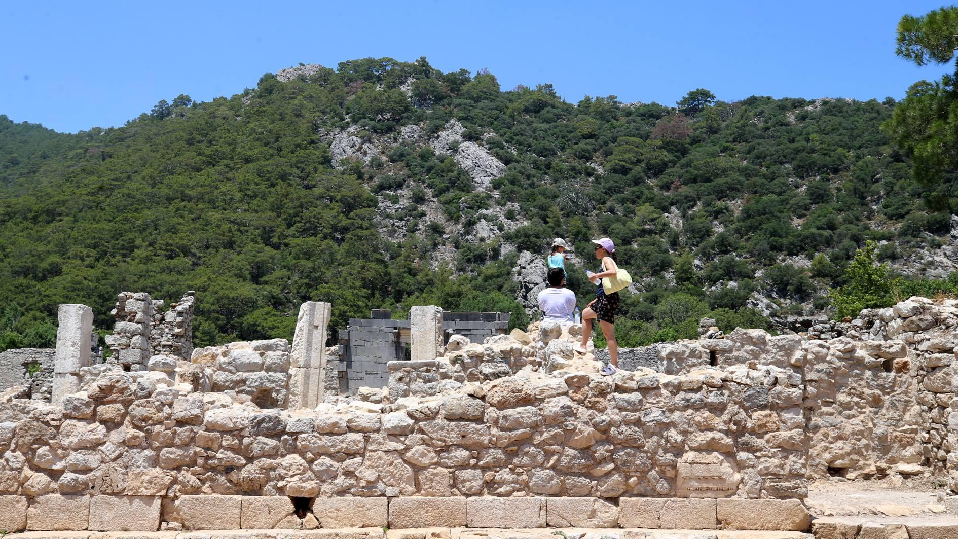 Rock tombs opened to visitors in Olympos
