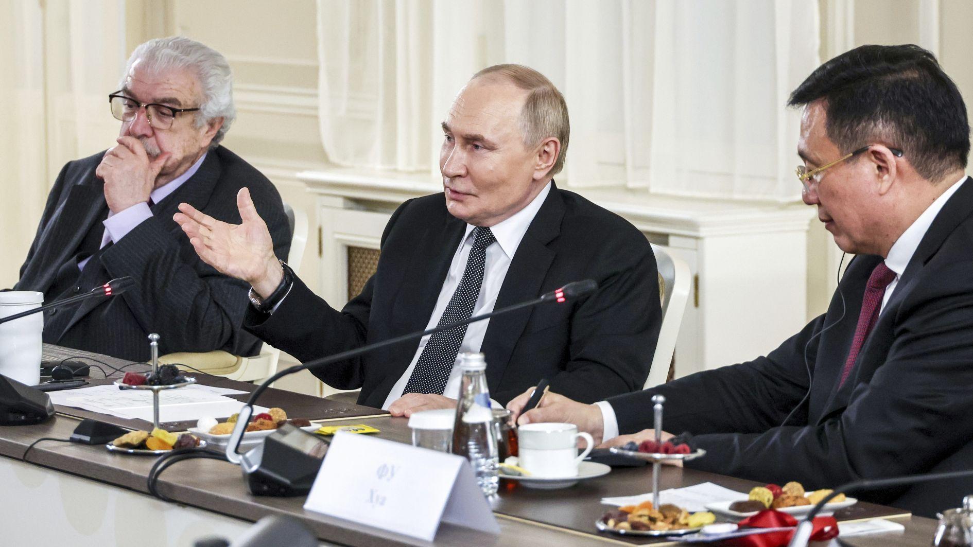 Putin open to peace talks but questions Ukraines legitimacy