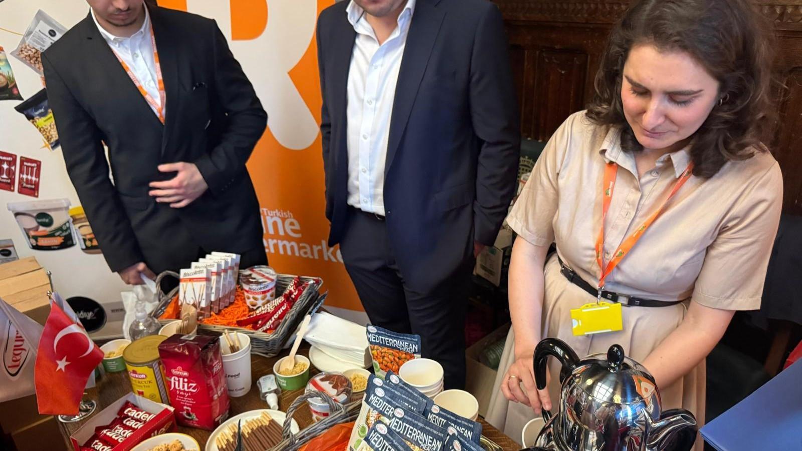 Turkish delicacies showcased in UK parliament