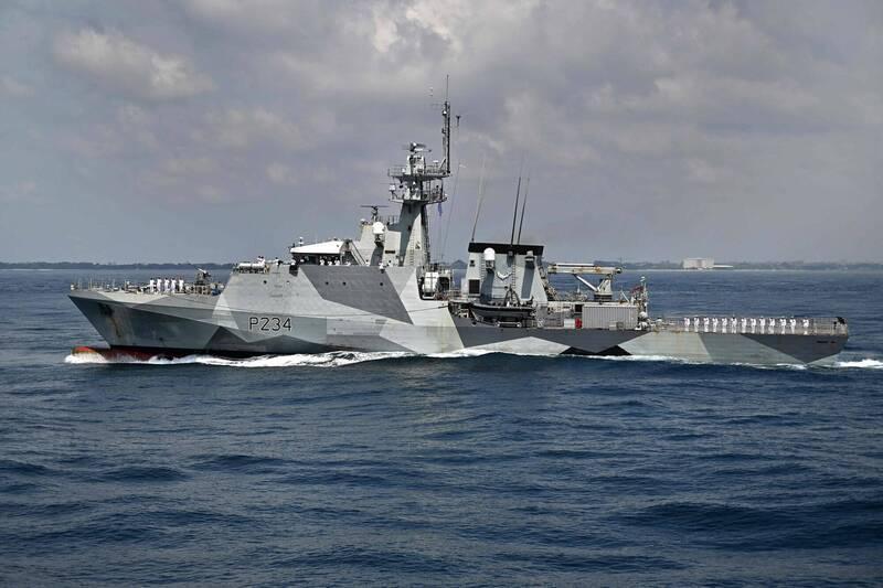 China criticises UK navy ship transit of Taiwan Strait