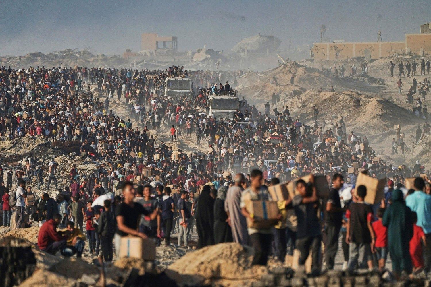 Gaza rescuers say Israeli forces kill 60, half near aid centers