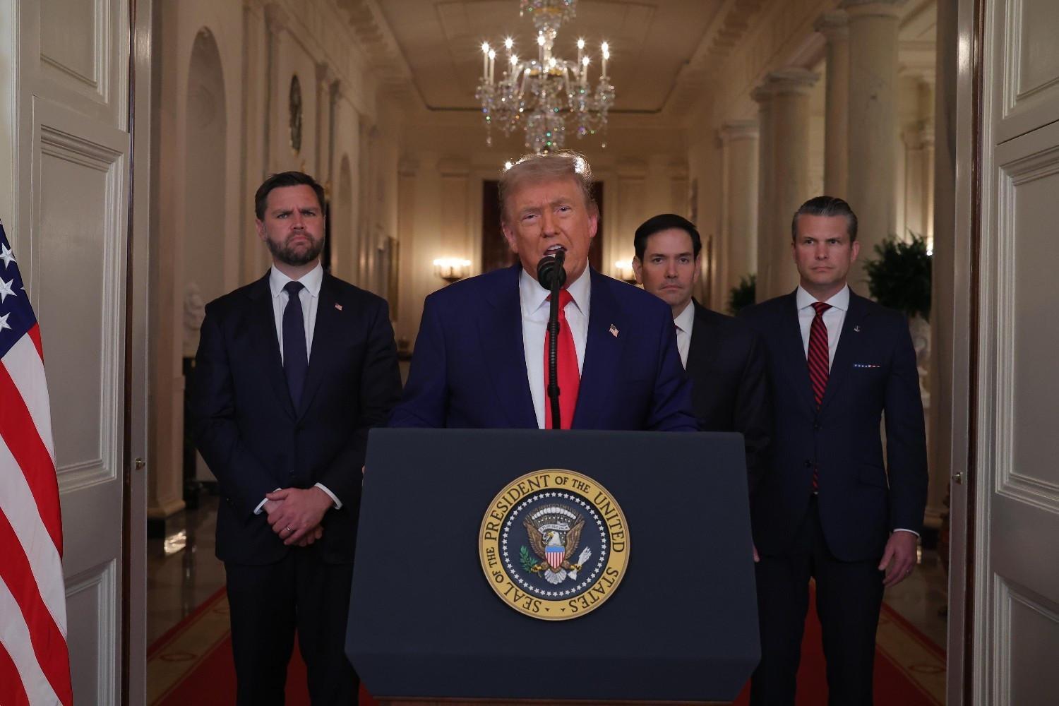Trump says why wouldnt there be a regime change in Iran