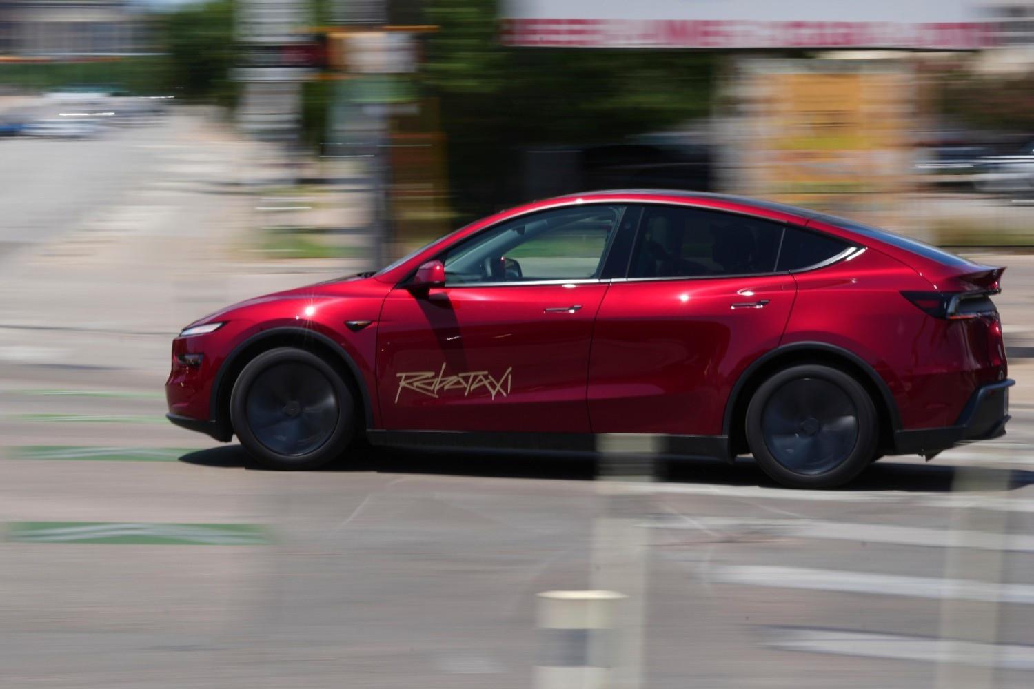 Tesla launches long-discussed robotaxi service