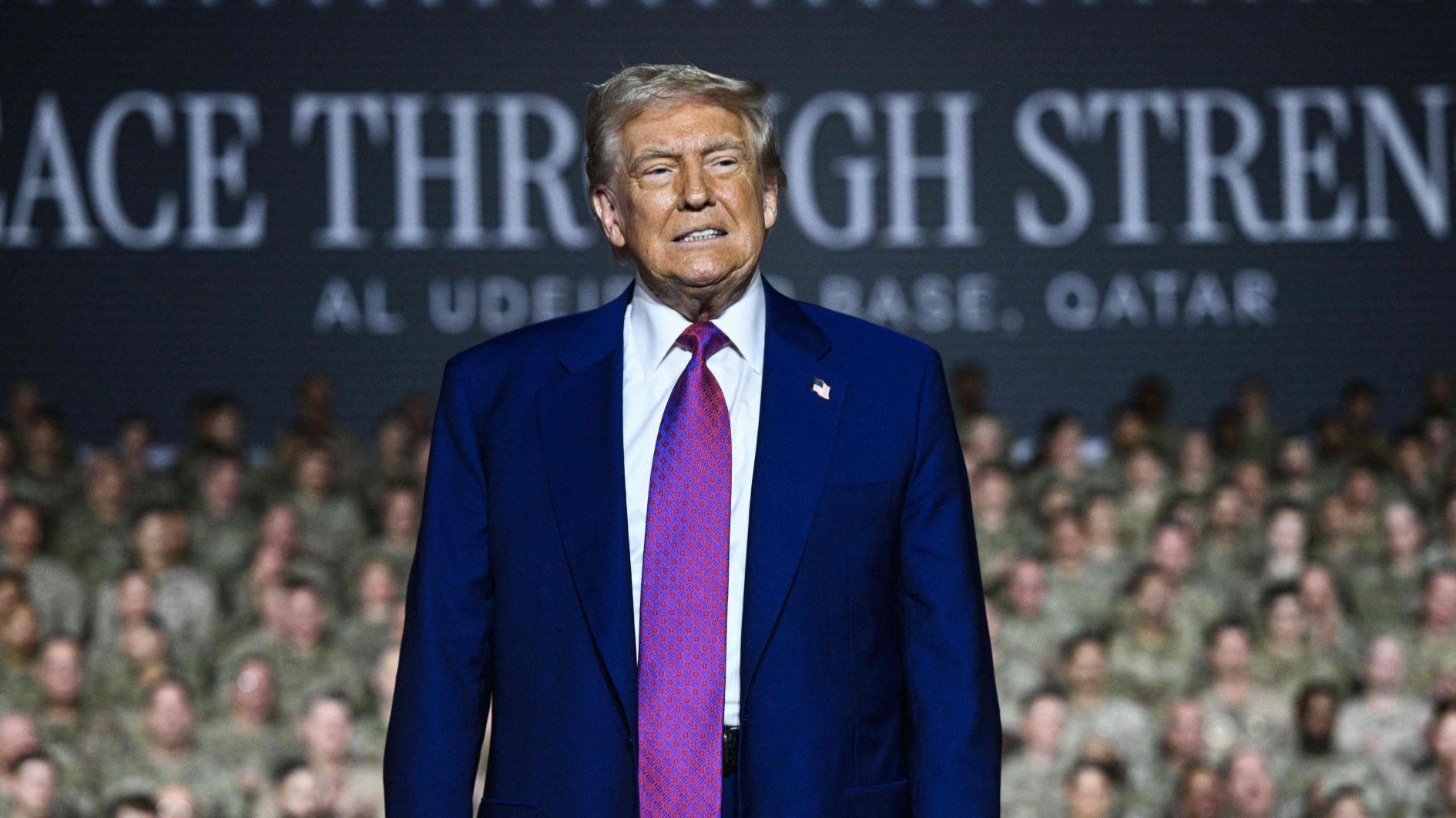 Trump says US very effectively countered Iranian strikes