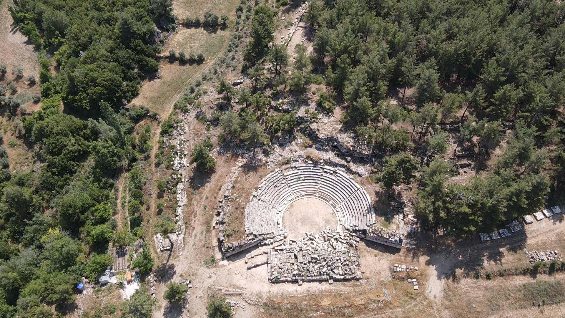 Excavations to uncover shops at Hyllarima