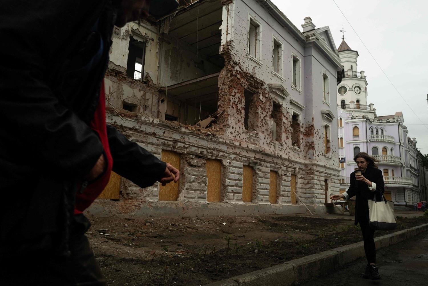 Russia fires new deadly strike on northeast Ukraine