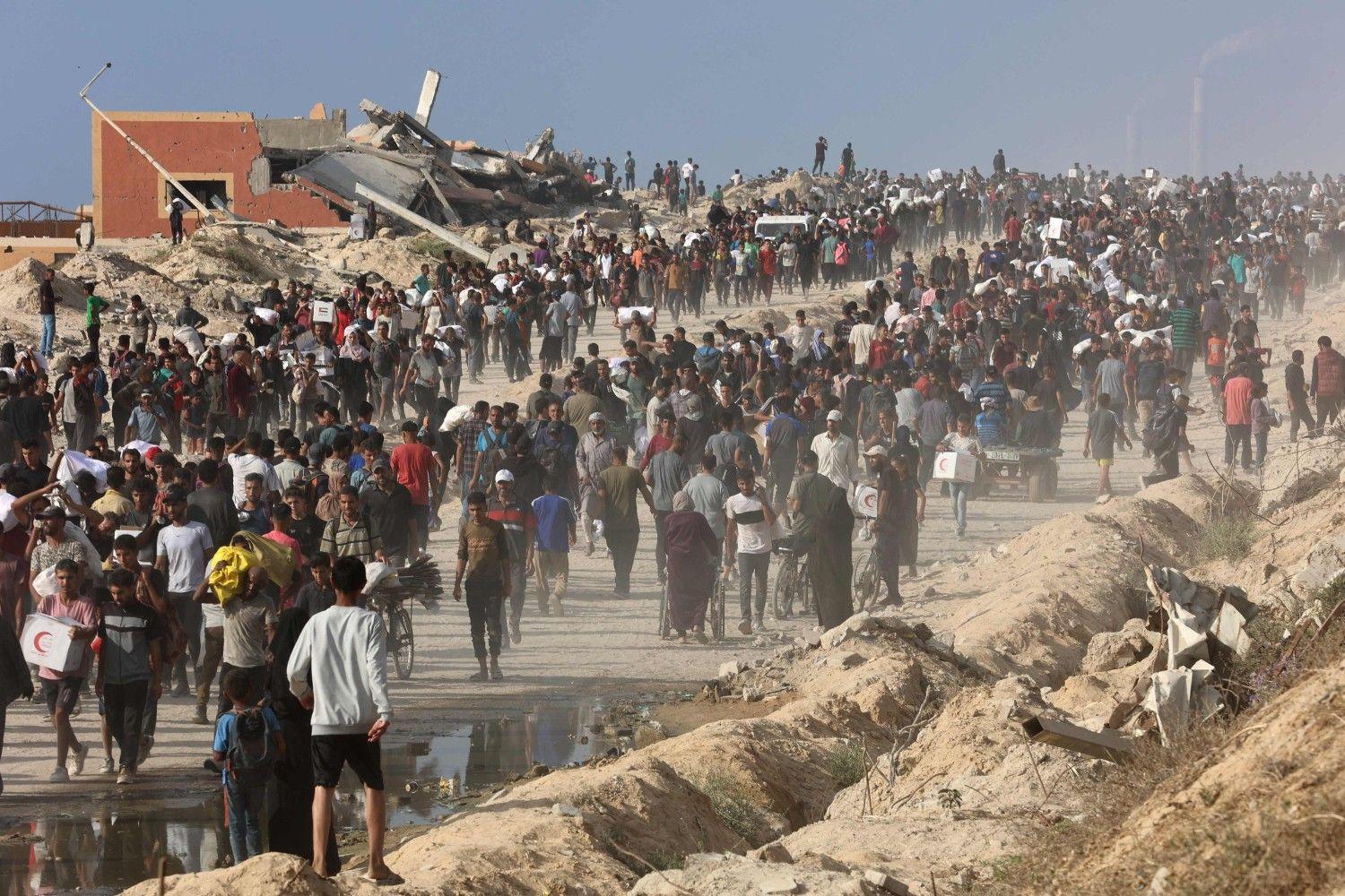 Gaza rescuers say 46 killed as UN slams US-backed aid system