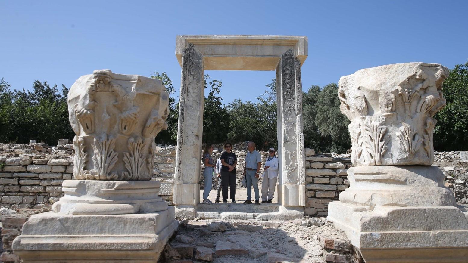 Library of Stratonikeia being restored