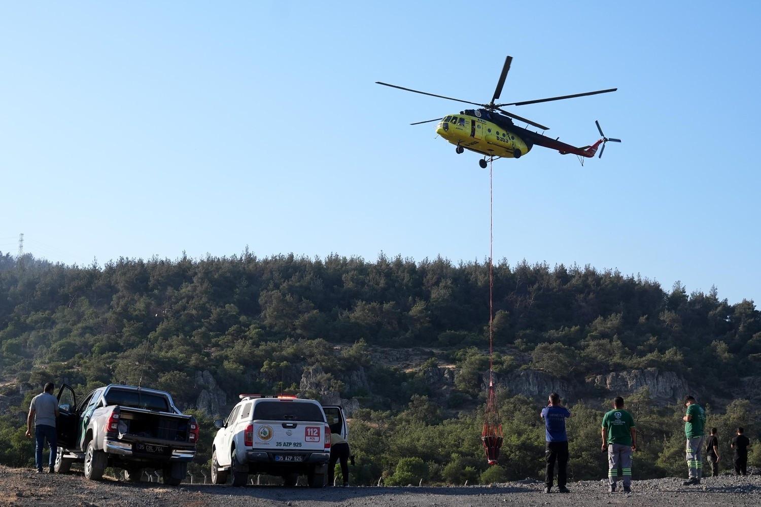 İzmir wildfire under control after mass evacuations