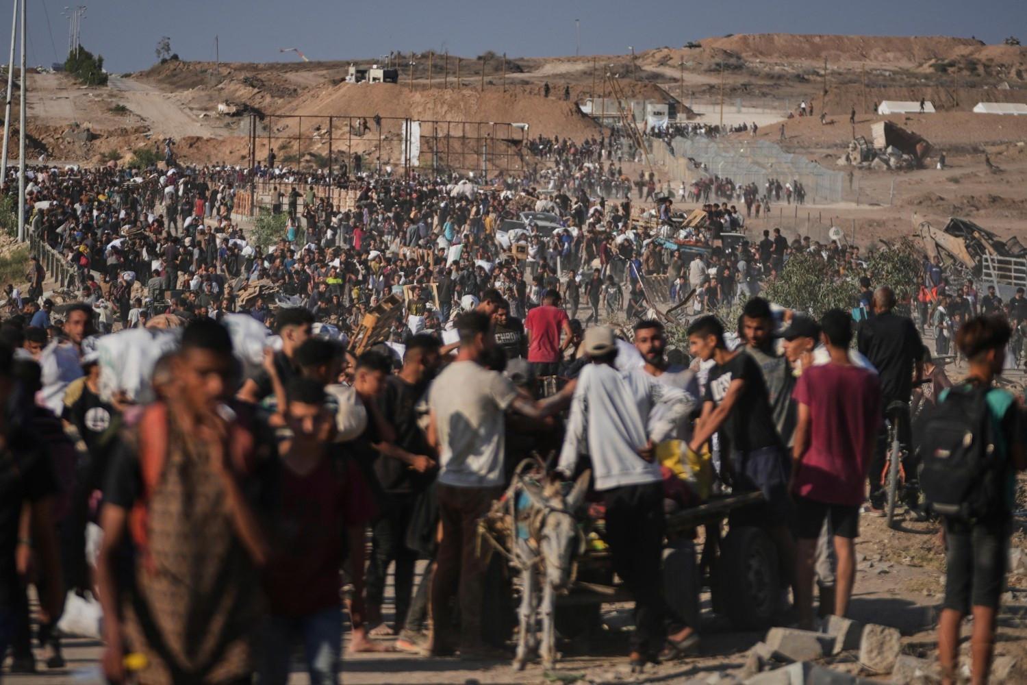 Spain PM alleges genocide in Gaza as rescuers say 65 killed