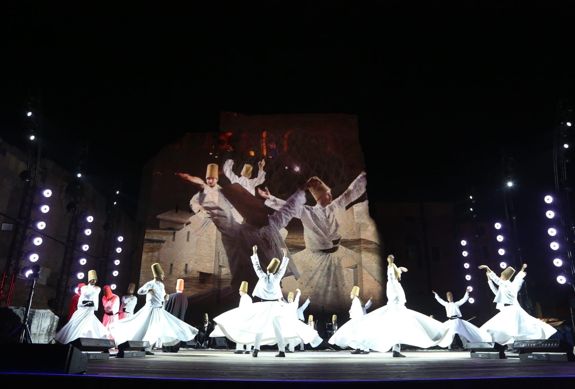 Rome’s Colosseum hosts whirling dervish ceremony