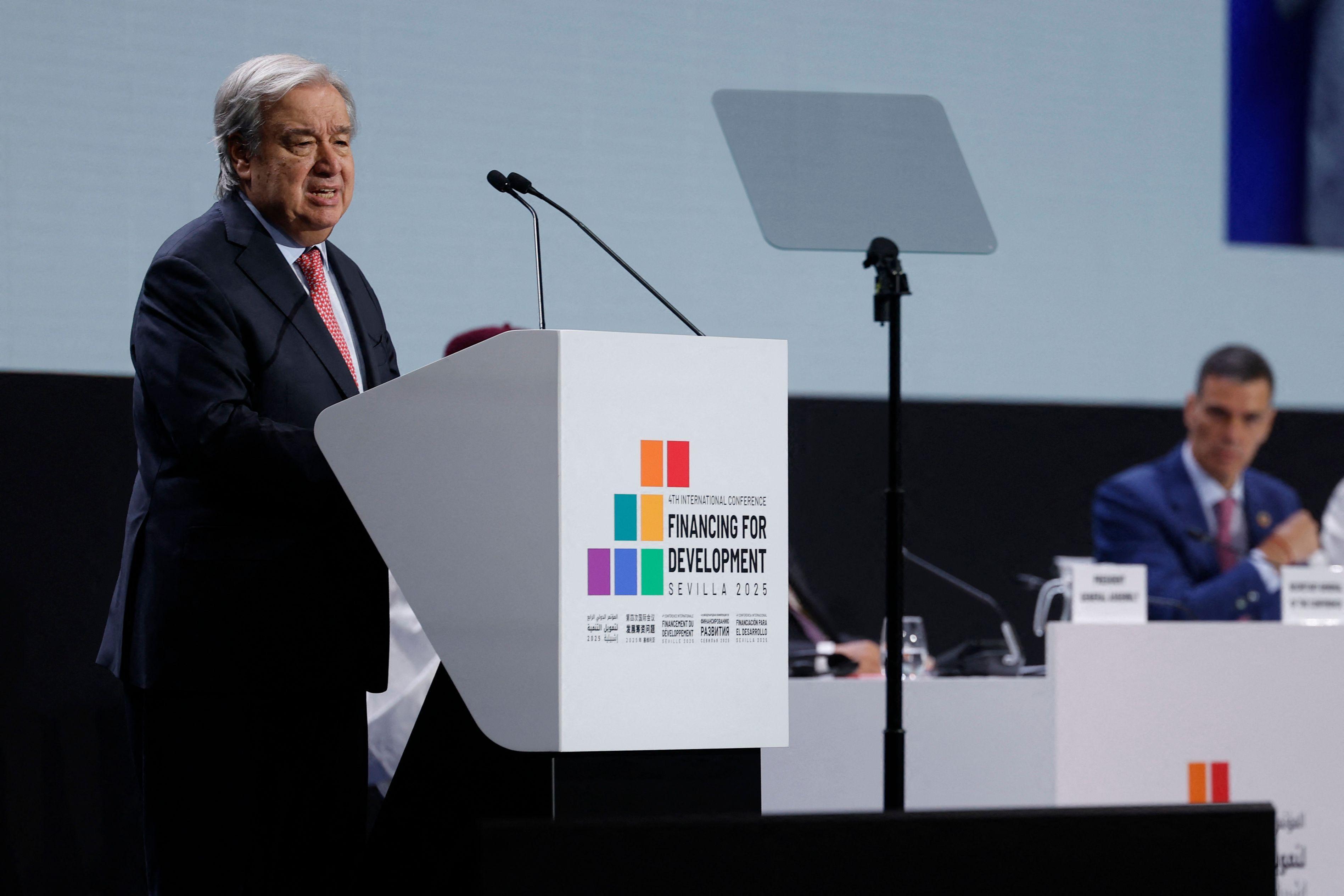 UN chief urges aid surge in world of climate chaos, raging conflicts