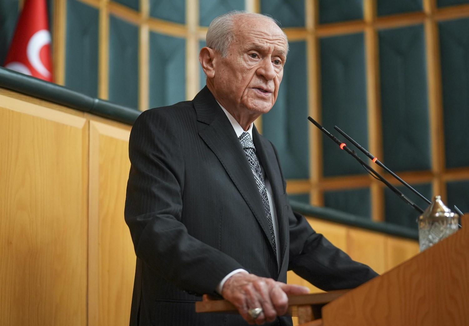 Bahçeli calls for swift disarmament of PKK